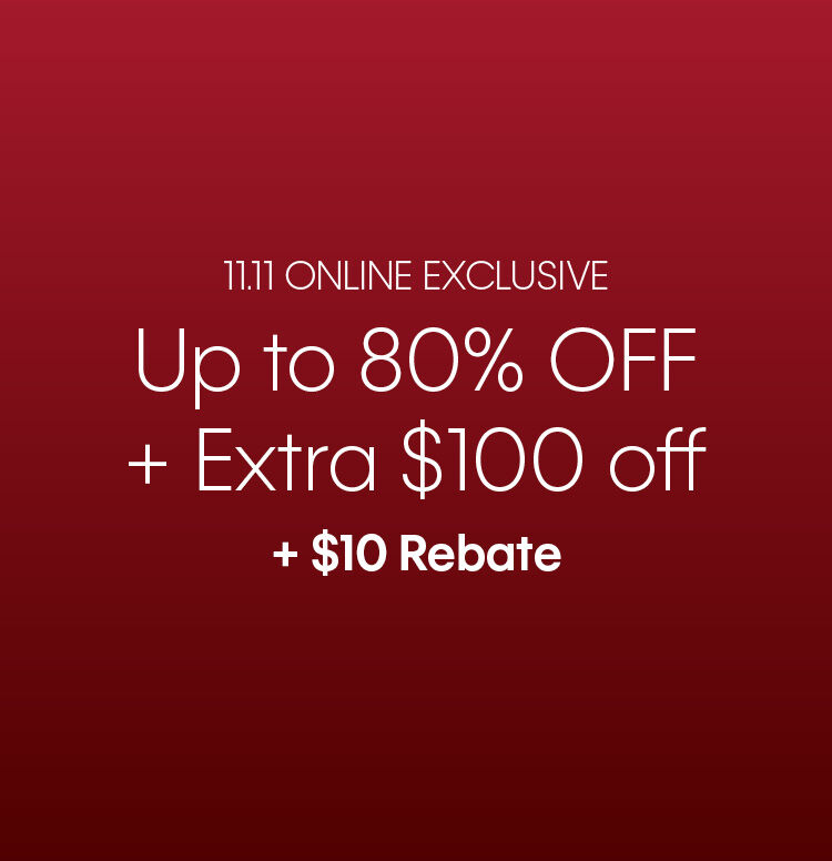 Calvin Klein 11.11 Online Exclusive Up to 80% Off